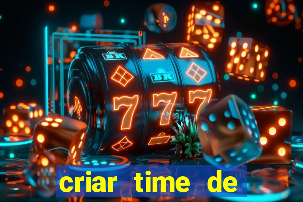 criar time de futebol simulador